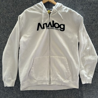 1930s ビンテージ スキーパーカー lightning NWT Vintage Analog Burton Hoodie Design Unlikely Futures White