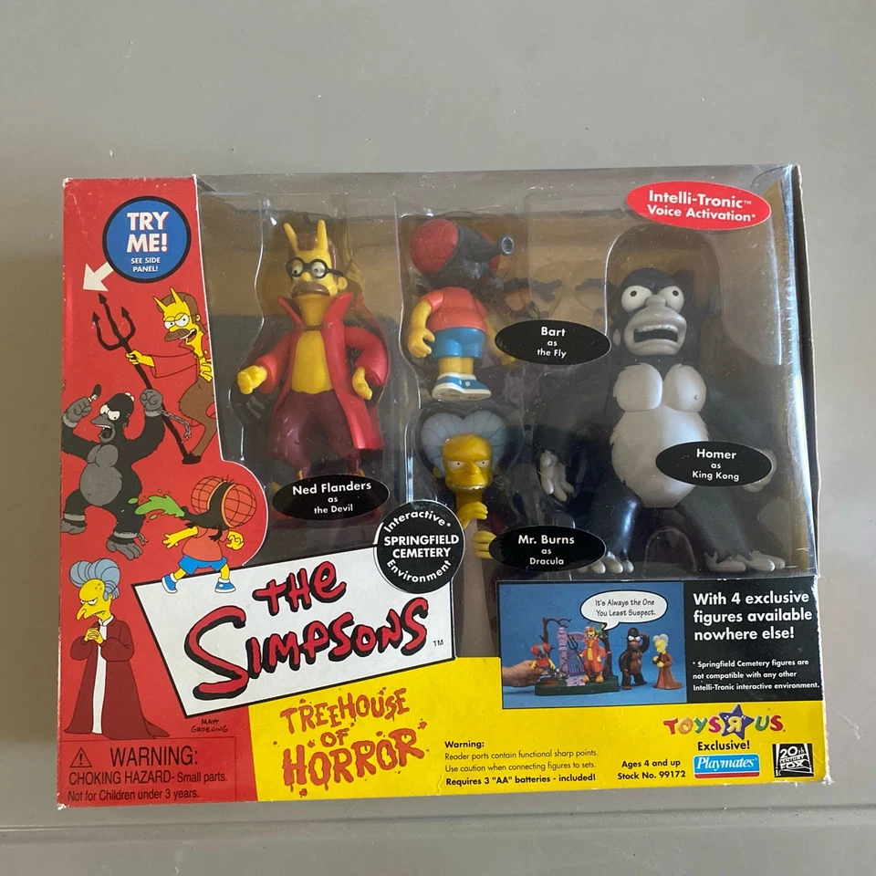 The Simpsons - Treehouse Of Horror Playset - Playmates - Photo 1/4