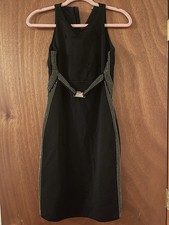 Versace Collection Abito Donna Jersey Dress Medusa Made in Italy Size 38 (4) Sm