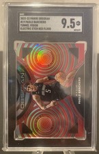 2022 Panini Obsidian - Tunnel Vision Paolo Banchero #19 Electric Etch Red Flood 