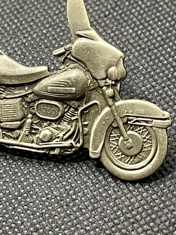 Vintage Harley-Davidson Touring Bike Pewter Pin MM Limited Chicago ...