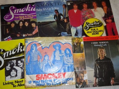 29 x Single:  Smokie, Chris Norman - Living next door to Alice / Needles and....