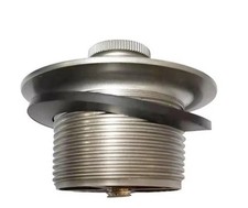 Danco Lift and Twist Tub Drain Assembly   Brushed Nickel Finish, Easy