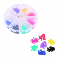 160Pcs Dental Silicone Instrument Code Rings Autoclavable 8 Color