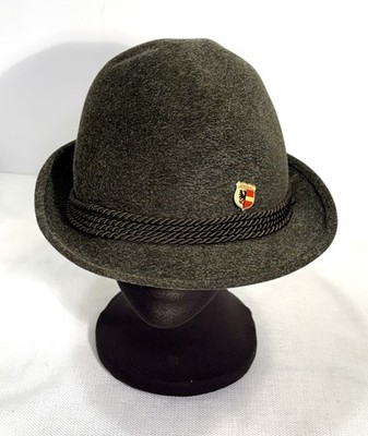VTG Rein Haar Wool Tyrolean Alpine Hat Sz 7 1/4 or 59