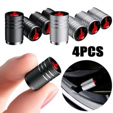 4× Middle Finger Aluminum Car Wheel Tire Valve Stem Cap Dust Cover Accessories