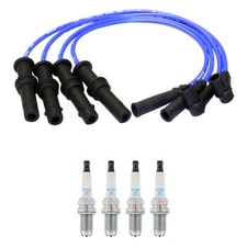 NGK 7mm Wire Set 4 Nickel Spark Plug Kit For Impreza Legacy Brighton 2.2L H4