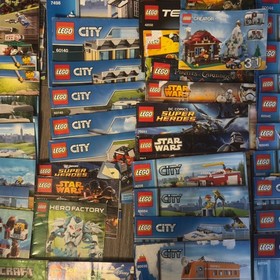 Lot of 50 LEGO Various Manuals Instructions Booklets Lego City Toy Story