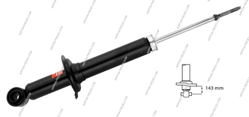 Amortisseur gaz NPS H490I76 suspension arrière auto 5531138600 Hyundai