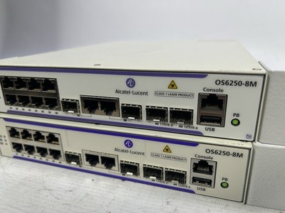 Alcatel-Lucent OS6250-8M OmniSwitch Fast Ethernet Netzwerk Switch