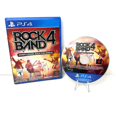 Rock Band 4 (Sony PlayStation 4, 2015) PS4 Disc Game & Case Tested Working