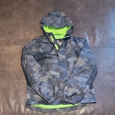 Champion VentureDry Boys Camouflage Hooded Windbreaker Jacket S 6-7 012