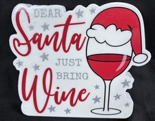 Medium Dear Santa Sign Made In USA