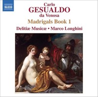 Audio Cd - Carlo Gesualdo - Madrigals Book 1 - Naxos -D- Neu