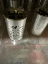 Senju CBB65 30µF Motor Run Capacitor 450V AC Non PCB
