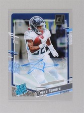 2023 Panini Clearly Donruss Auto Tyjae Spears #88 Auto 1co7