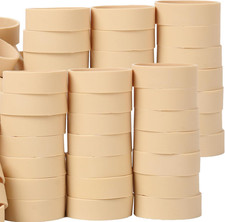 Rubber Bands Size 82 Beige 65 Pieces Heavy Duty Wide Strong Elastic Rubber Bands