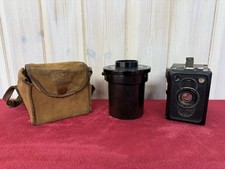 Zeiss Ikon Vintage Camera Box Tengor Goerz Frontar, Old case, Paterson Tank