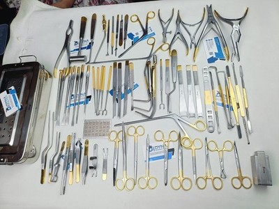 Major Rhinoplasty Instrument - 82 Pcs Set Nose & Plastic Surgery Instrument +Box