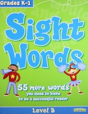 Sight Words: Level B Flash Kids Workbooks 