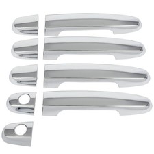 Front Rear Left Right For 2003-14 Toyota Matrix Corolla Door Handle Cover Chrome
