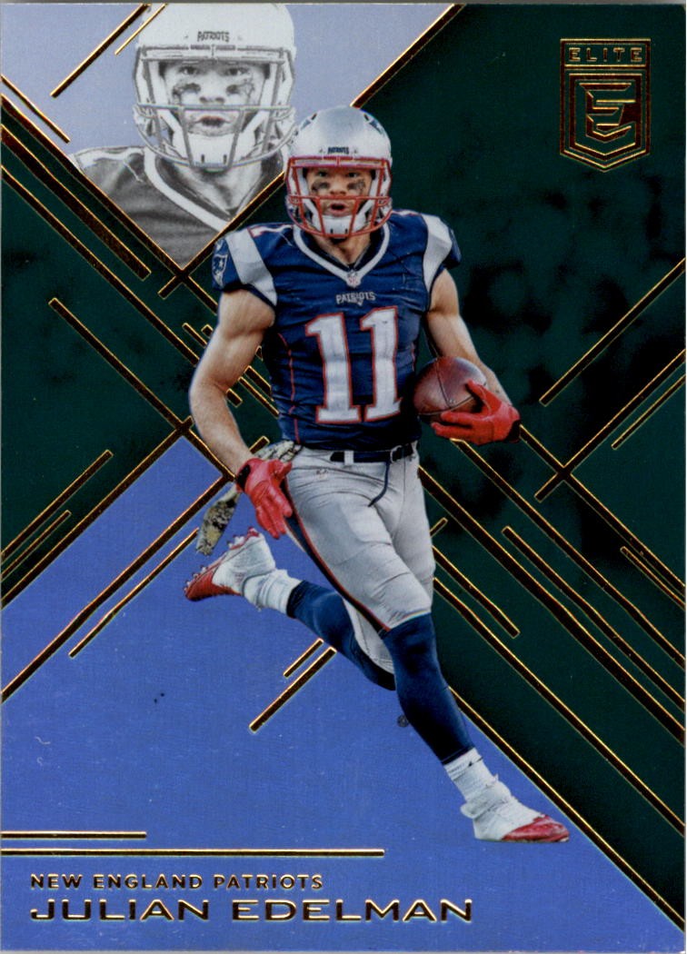 2016 Elite Retail Green #42 Julian Edelman - FB