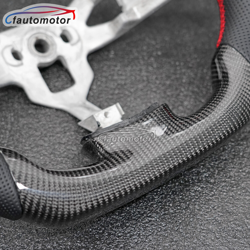 Steering Wheel For Chevy Corvette C6 2012-2013 Full Nappa