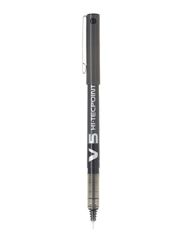 PILOT HI-TECH POINT V5 0.5mm LIQUID INK ROLLERBALL PEN BLACK RED BLUE GREEN - Picture 2 of 31