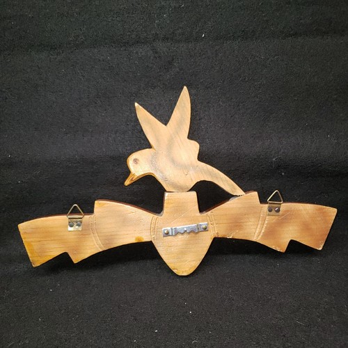 Llavero de colección colibrí madera tallada a mano - Imagen 7 de 11
