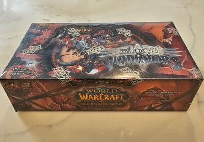 World of Warcraft TCG Blood of the Gladiators Booster Box NEW FACTORY  SEALED WoW | eBay