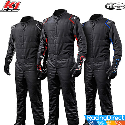 K1 - Outlaw SFI-5 Auto Racing Suit - 1-Piece Nomex - SFI 3.2A/5 Fire Rated