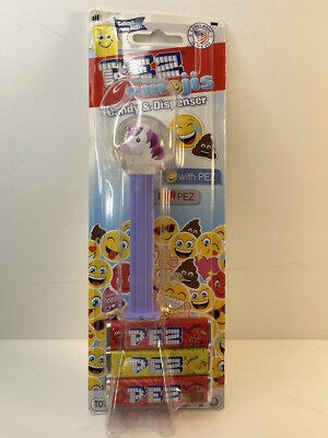 PEZ Candy Dispenser Unicorn Emojis Globe 3 Candy Pack  Best By: 01/2024 NEW