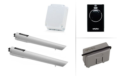 Set Drehtorantrieb FAAC S418 24V Handy Kit