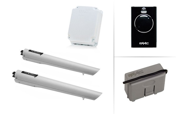 Set Drehtorantrieb Faac S418 24V Handy Kit-image