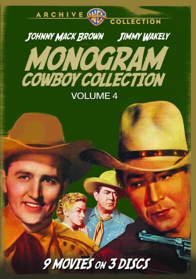 Monogram Cowboy Collection Volume 4 (DVD) Jimmy Wakely Johnny Mack Brown