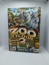 Zoo Tycoon 2 Endangered Species Expansion Pack Microsoft 2005 PC Game  NEW
