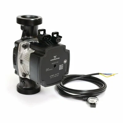 Grundfos Umwälzpumpe Zirkulationspumpe UPM3 180mm Auto 32-70 Anschlusskabel 2,5m