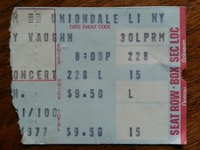 Rod Stewart * Concert Ticket Stub 1977 Nassau Coliseum * New York