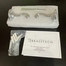 Ginger Circe Double Post Toilet Paper Holder Polished Chrome. 2708A/PC