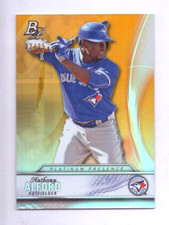 2016 Bowman Platinum #PP-24 Anthony Alford Platinum Presence ORANGE   #'d 22/25