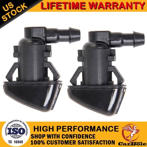 2 Windshield Washer Fluid Spray Jet Nozzle Kit Front Fit For Ford Edge 20072010 eBay