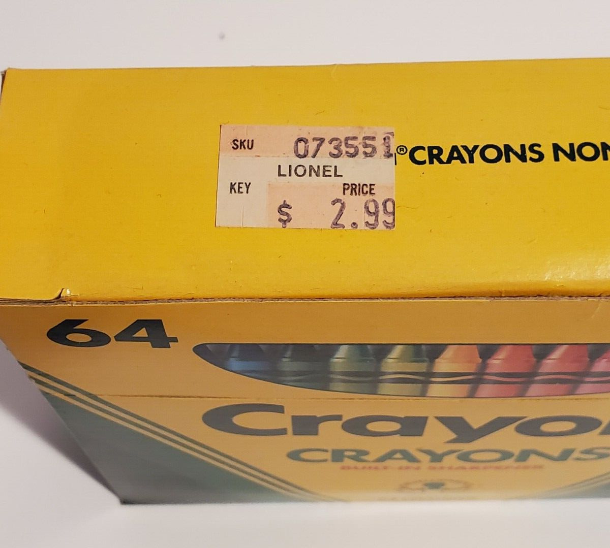 Crayola 64 vintage crayon box - arts & crafts - by owner - sale - craigslist