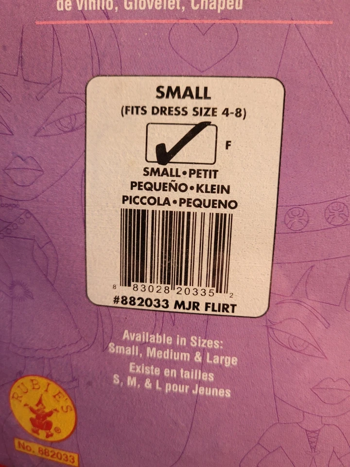  Disfraz de Halloween de coqueteo mayor para niñas talla 4-8  Foto 3 de 4