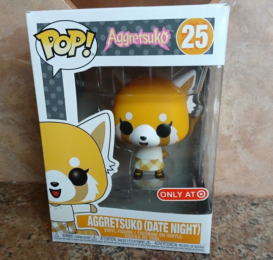 Sale Vaulted Funko Pop! Aggretsuko #25 Date Night Figure: Sanrio - Target Exclusive