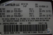 Used Front Wheel Hub fits: 2008 Chrysler Pacifica Front Front Grade A