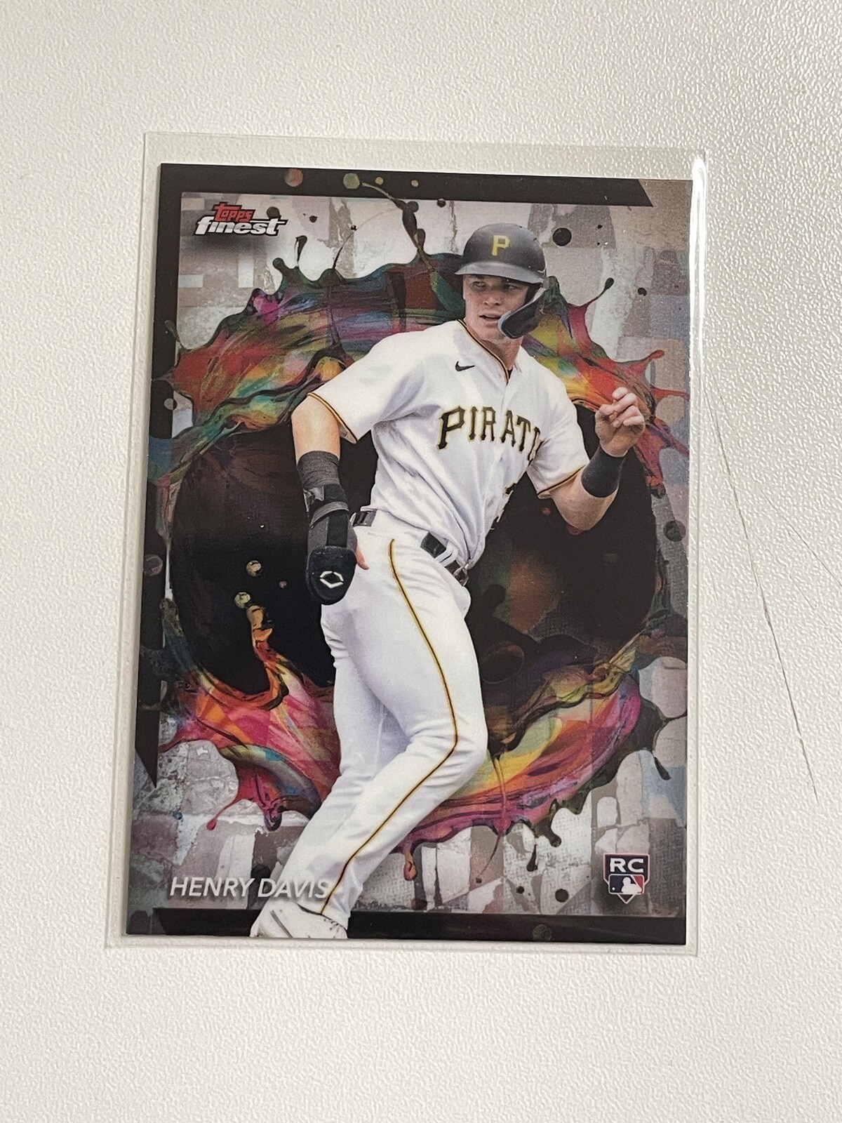 2024 Topps Finest Henry Davis RARE Rookie RC Pirates #289