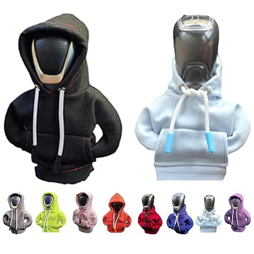 Hoodie Gear Shift Cover, Car Gear Shift Cover Hoodie, Automotive Interior-image