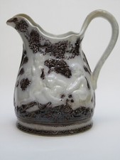 Krug GEFLE Schweden Dek "Mullbar" Maulbeeren Upsala Ekeby antik Wasserkrug