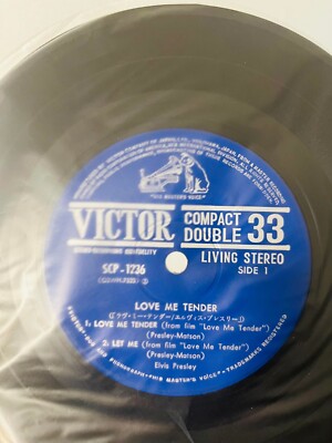 Elvis Presley / Love Me Tender 1965 Japanese EP Victor SCP 1236