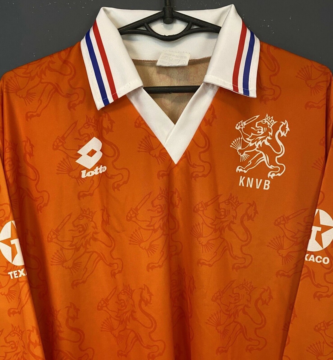 新品STAR'S SOCCER 1994年オランダ代表KNVB シャツ OLD MEN'S HOLLAND 1992/1994 NETHERLANDS SOCCER FOOTBALL